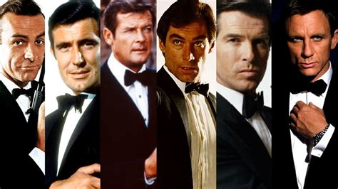 list of james bonds